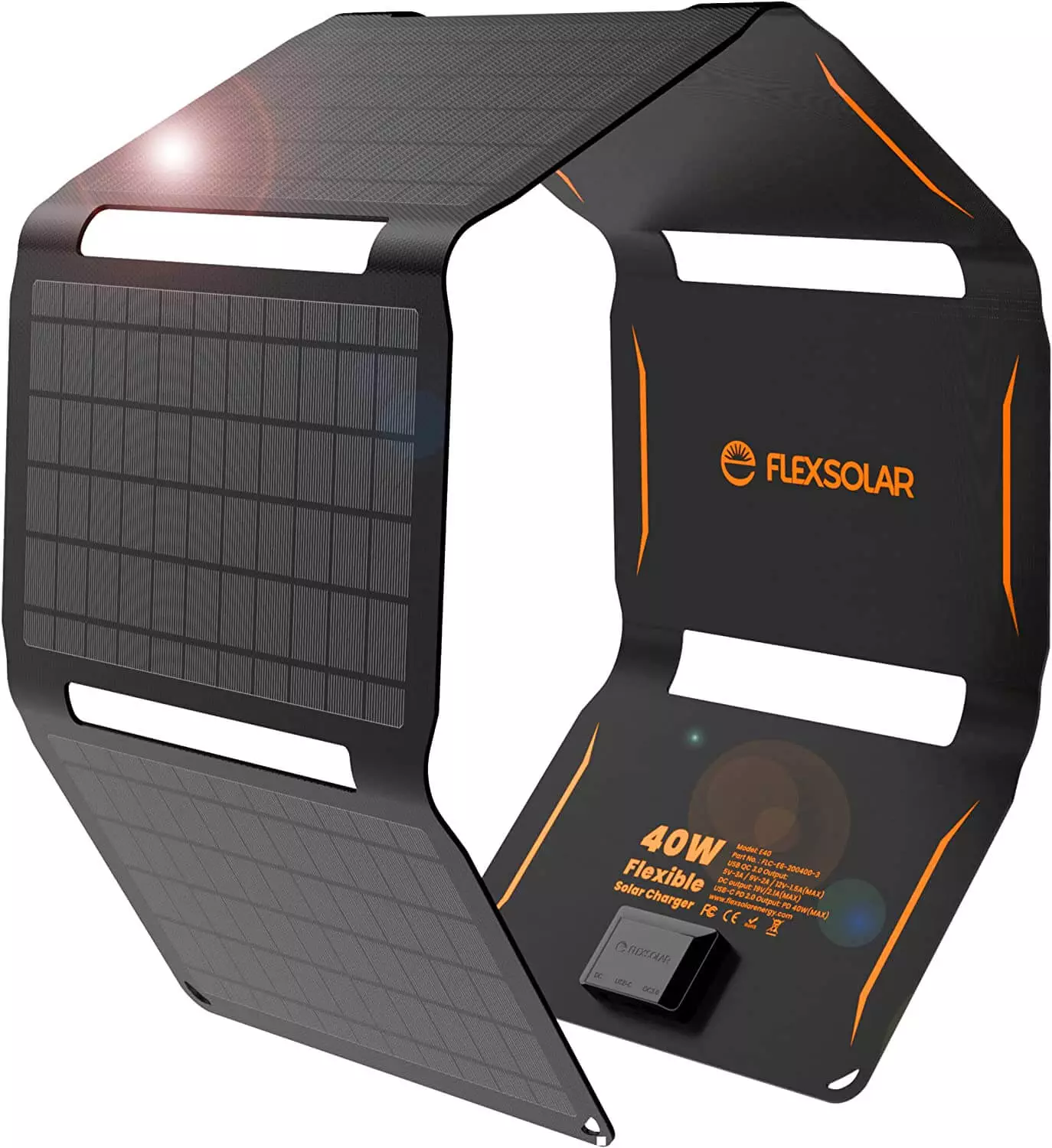 Flexsolar 40W Portable Solar Charger