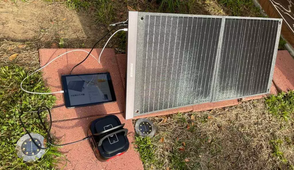 Kohree 100W Portable Solar Panel Waterproof Review
