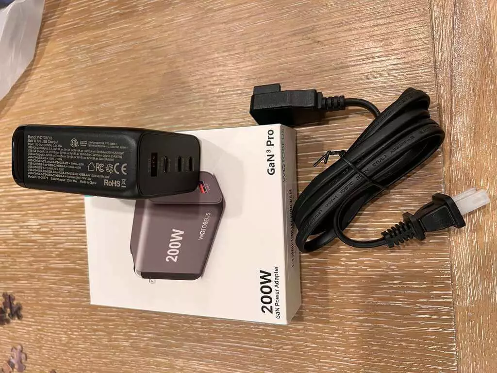Wotobeus 200W Usb C Charger Review