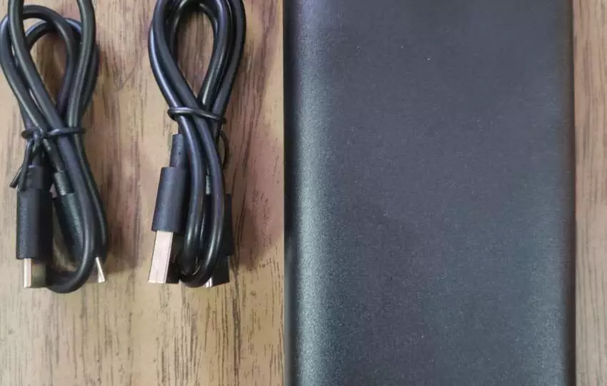 Power Bank With Charging Cable