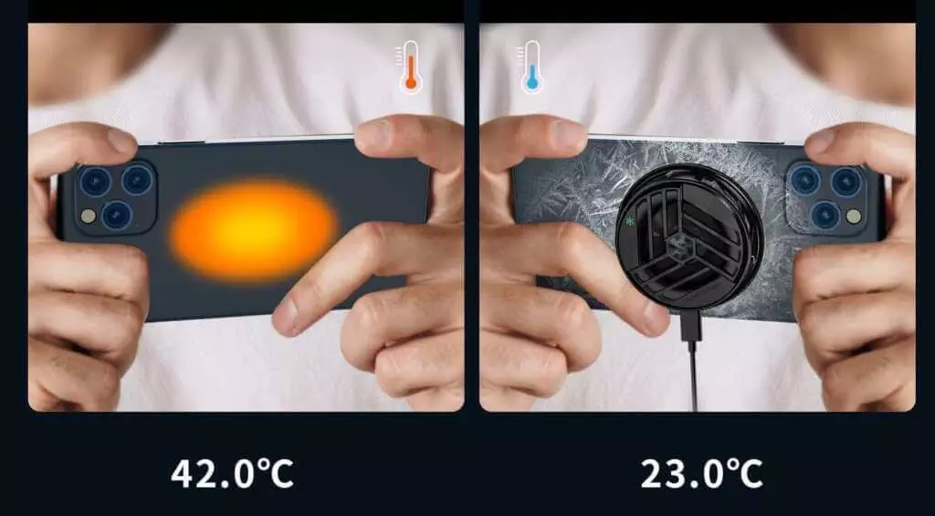 Magnetic Phone Cooler