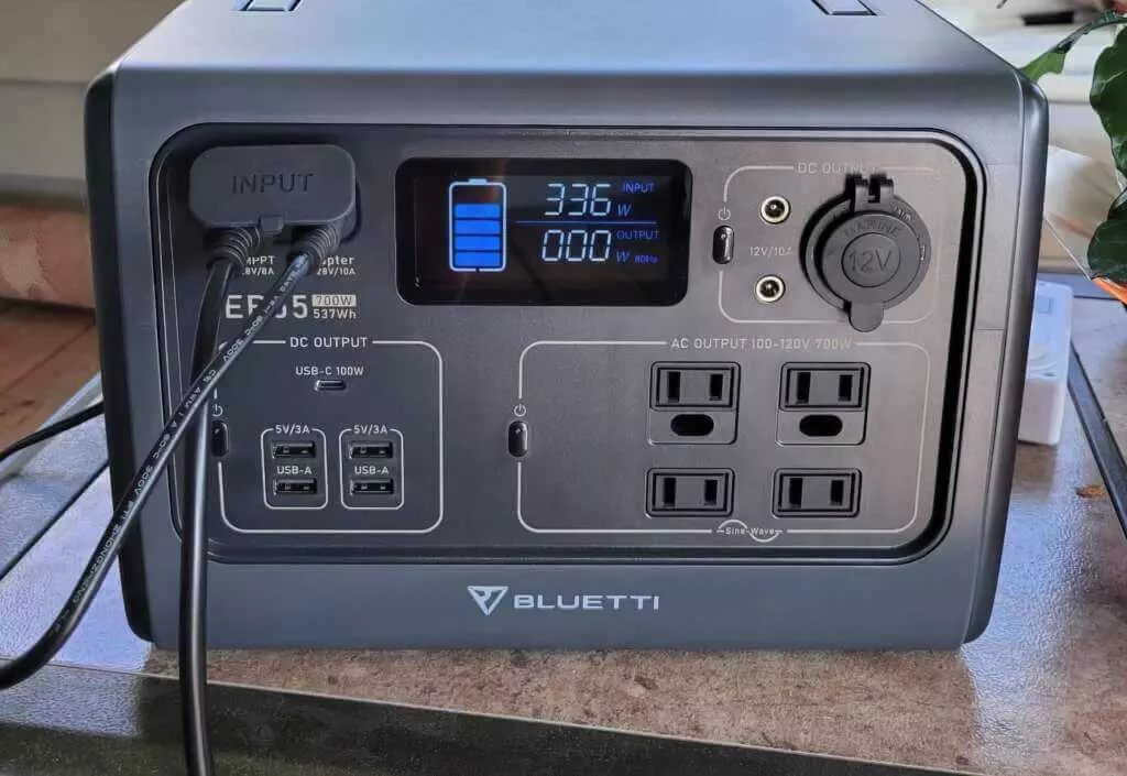 Bluetti Eb55 Portable Power Station Exprience